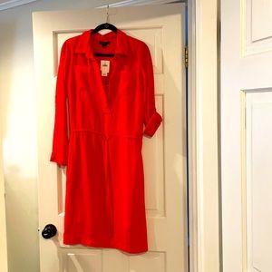 Redfish/Orange Banana Republic Dress